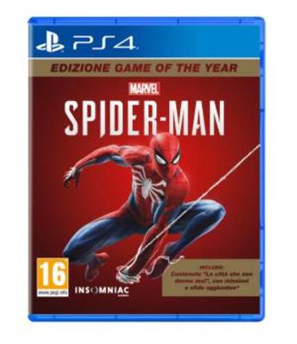 PS4 Marvel's Spider-Man GOTY Disponibilità immediata Sony Computer Ent.