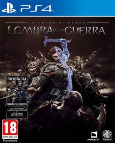 PS4 La Terra di Mezzo: L'Ombra della Guerra - Disponibile in 2-3 giorni lavorativi Warner Bros