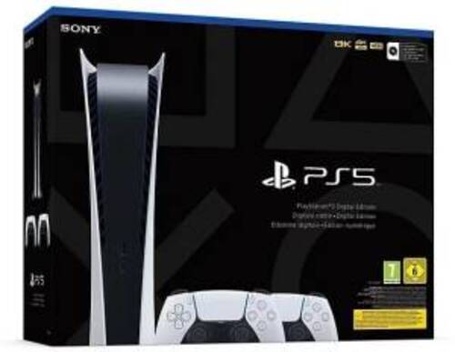 PS5 Console 1TB Digital Slim White +2 DualSense ITA - Disponibile in 2-3 giorni lavorativi