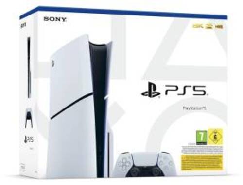 PS5 Console 1TB Standard Slim White EU - Disponibile in 2-3 giorni lavorativi Sony Computer Ent.