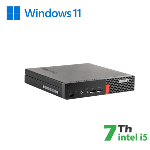 PC Desktop ricondizionato RINOVO LENOVO TINY PC REFURBISHED THINKCENTRE M710Q I5-7X00T SODDR4 16GB SSD 480GB W11P NO DVD 1Y - Disponibile in 3-4 giorni lavorativi