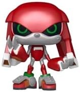 FUNKO POP Sonic The Hedgehog - 1015 Metal Knuckles (Exclusive) 9cm - Disponibilità immediata (Copia)