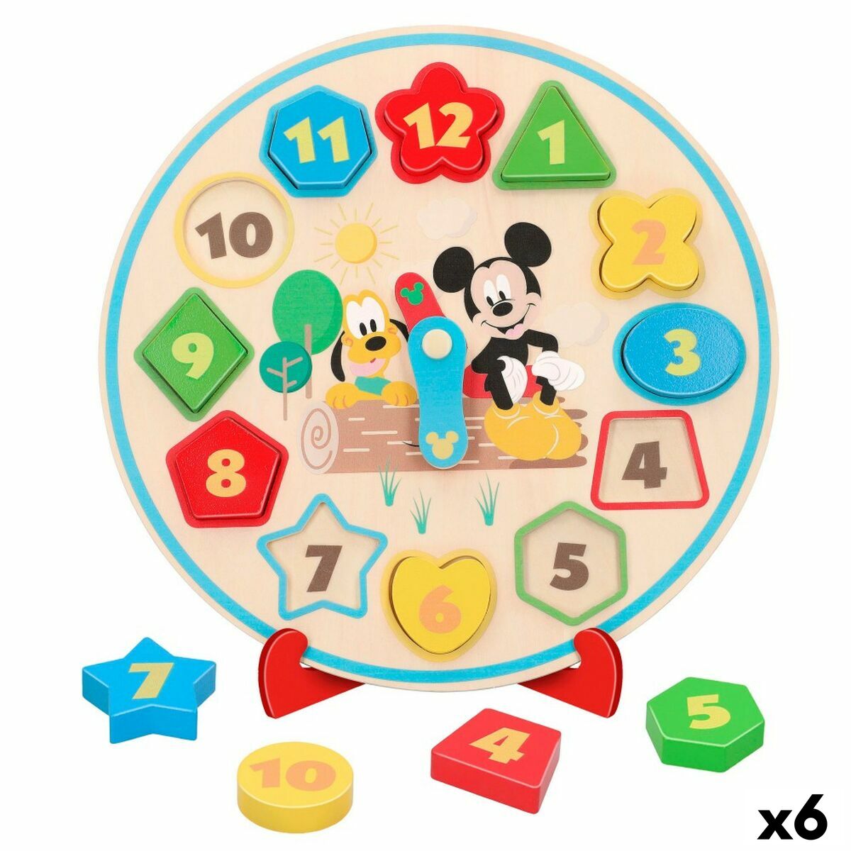 Gioco Educativo Disney Orologio (6 Unità) - Disponibile in 3-4 giorni lavorativi
