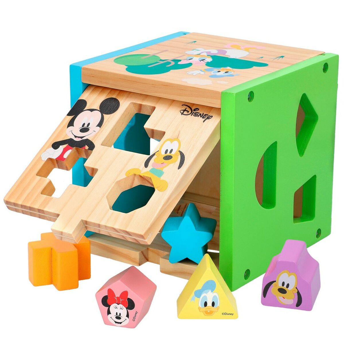 Puzzle di Legno per Bambini Disney 14 Parti 15 x 15 x 15 cm (6 Unità) - Disponibile in 3-4 giorni lavorativi