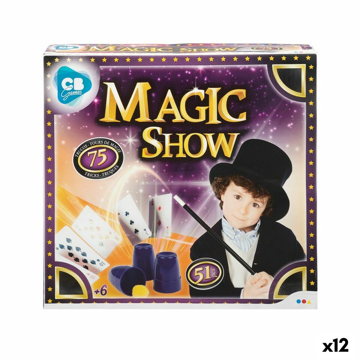 Gioco di Magia Colorbaby Magic Show ES - Disponibile in 3-4 giorni lavorativi
