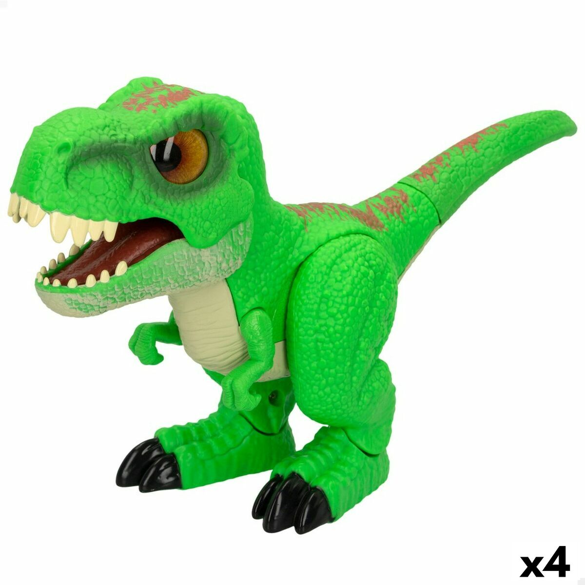 Dinosauro Funville T-Rex 4 Unità 30,5 x 19 x 8 cm - Disponibile in 3-4 giorni lavorativi