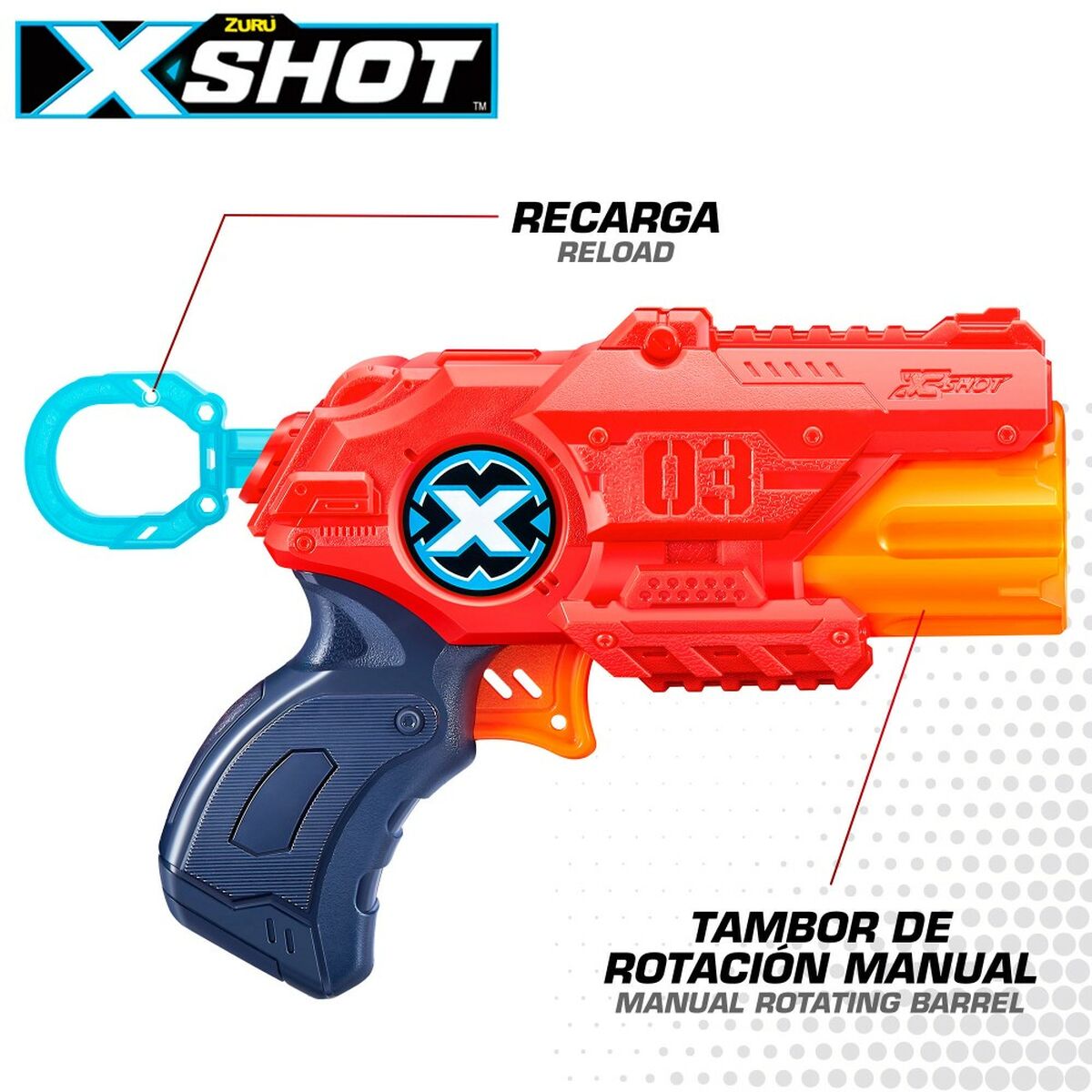 Pistola a Freccette Zuru X-Shot Excel MK3 - Disponibile in 3-4 giorni lavorativi