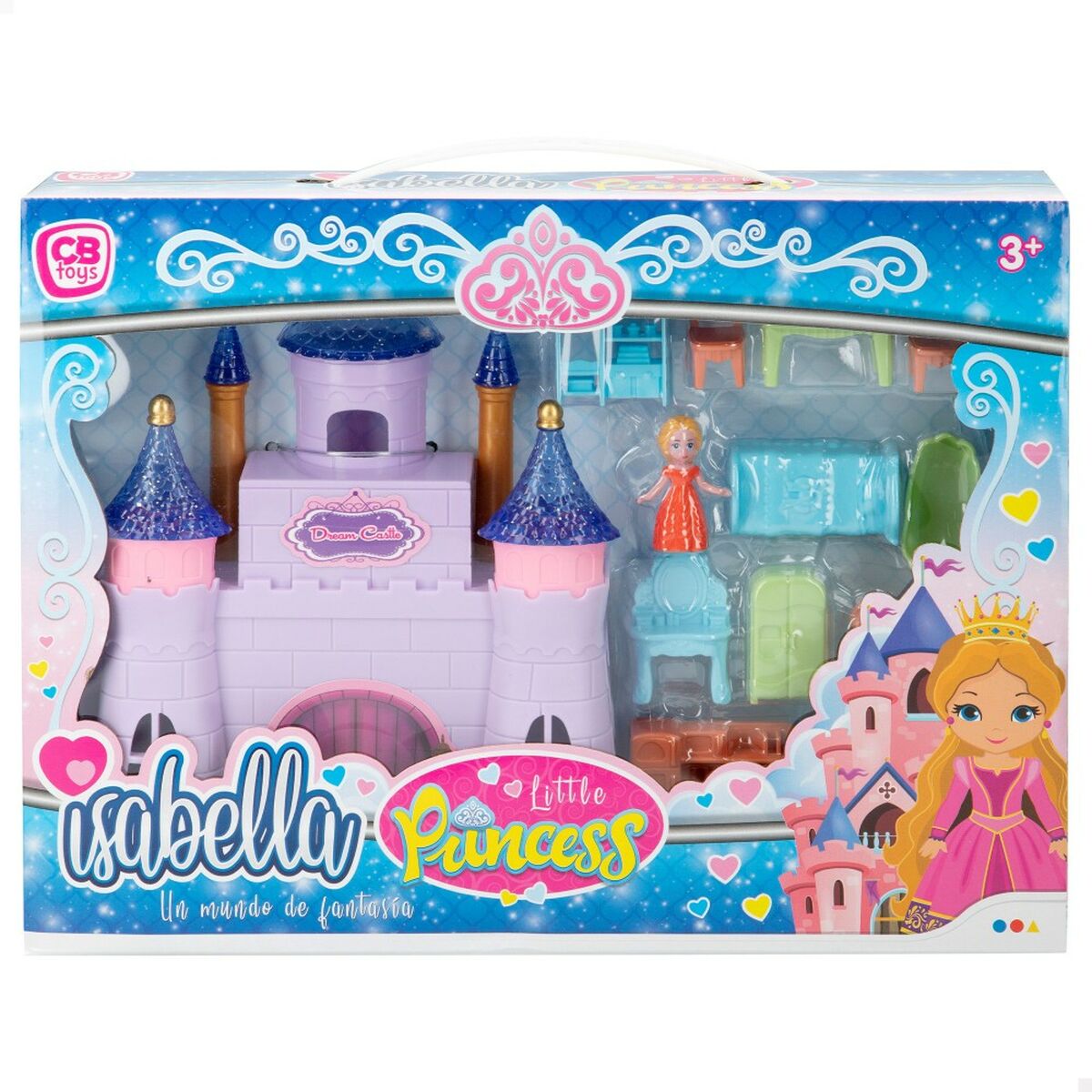 Castello Colorbaby Isabella Little Princess 6 Unità - Disponibile in 3-4 giorni lavorativi