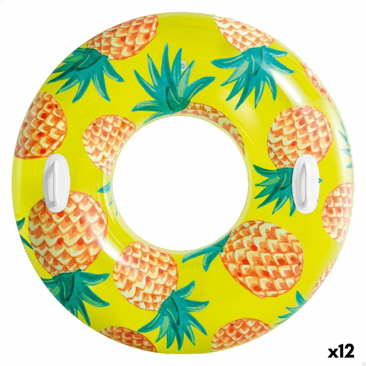 Salvagente Gonfiabile Donut Intex Tropical Fruits  107 cm (12 Unità) - Disponibile in 3-4 giorni lavorativi