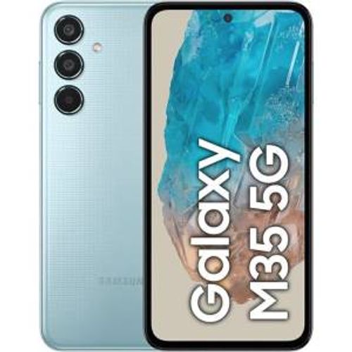 Samsung M-356 M35 6+128GB 6.6" 5G Light Blue DS EU - Disponibile in 2-3 giorni lavorativi