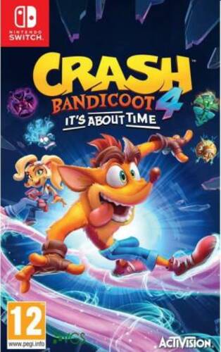 Switch Crash Bandicoot 4 - Its about time - Disponibile in 2-3 giorni lavorativi Activision Blizzard