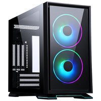 Case GALAXY 2Q - ITX Mini Tower- 2x12cm ARGB fan- 2xUSB3- 2x Front Panel- Side Glass - Disponibile in 3-4 giorni lavorativi