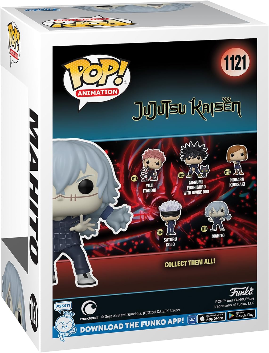 Funko Pop! Jujutsu Kaisen - 1121 Mahito 9 cm Exclusive - Disponibilità immediata FUNKO