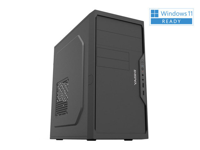 PC Desktop Nuovo YASHI PC MT GENIO i3-10105 8GB 256GB SSD FREEDOS - Disponibile in 3-4 giorni lavorativi