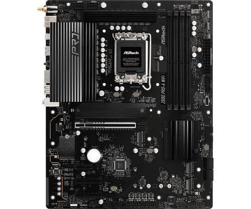 ASROCK MB Z890, Z890 PRO-A WIFI, LGA1851, 4 X DDR5, ATX - Disponibile in 3-4 giorni lavorativi
