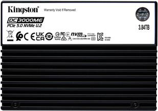 KINGSTON 3.84TB DC3000ME U.2 PCIe 5.0 NVMe TCG Opal Enterprise SSD (SEDC3000ME/3T8) - Disponibile in 6-7 giorni lavorativi