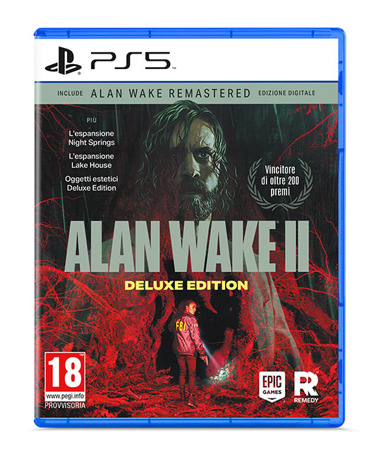 PS5 Alan Wake 2 (Deluxe Edition) Usato garantito - Disponibilità immediata Epic Games