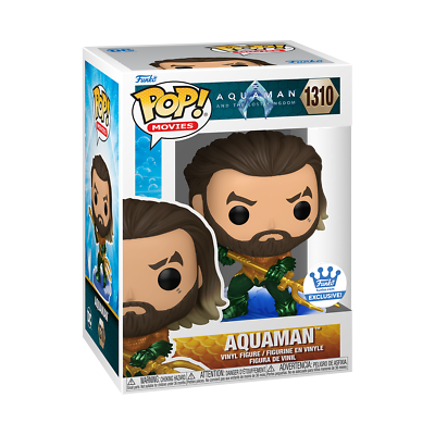 Funko Pop! Aquaman and the Lost Kingdom - 1310 Aquaman (Exclusive) 9 cm - Disponibilità immediata