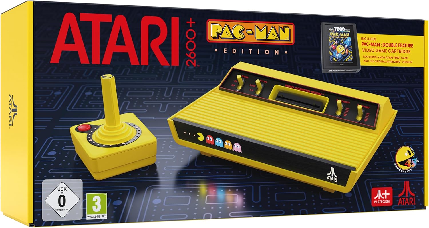 ATARI 2600+ - Pac-Man Anniversary Edition - Disponibile in 2/3 giorni lavorativi