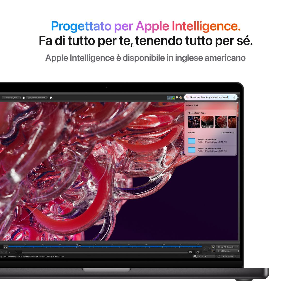 Notebook Apple MacBook Pro 2024 14" M4 10C/10G 16/512GB Space Black MW2U3T/A - Disponibile in 2-3 giorni lavorativi