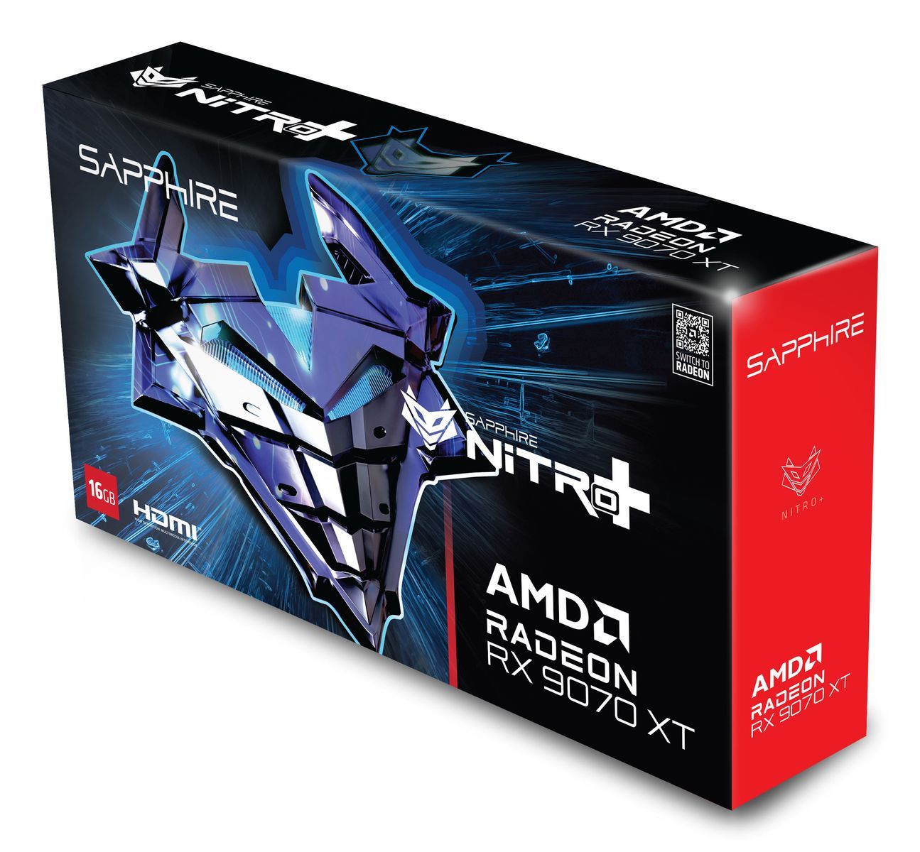 SAPPHIRE VGA RADEON RX 9070 XT, NITRO RADEON RX 9070 XT GAMING OC 16GB DUAL HDMI / DUAL DP LITE - Disponibile in 3-4 giorni lavorativi