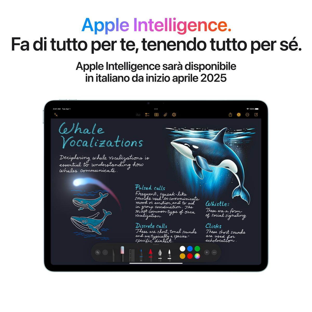 Apple iPad Air 2025 7Gen 11" 256GB M3 Blue ITA MCA34TY/A - Disponibile in 2-3 giorni lavorativi