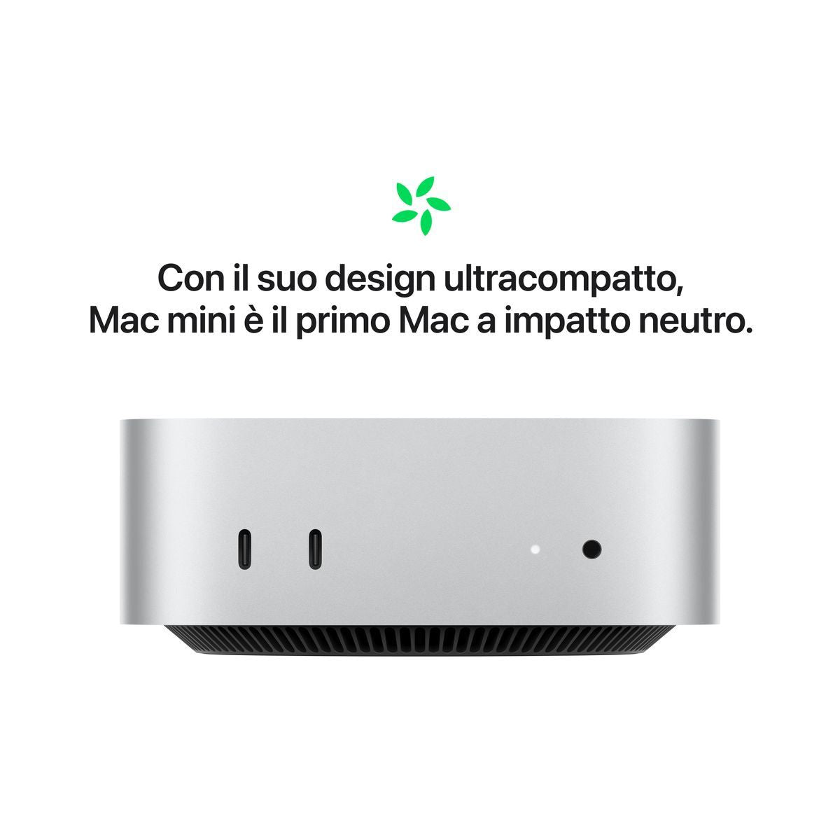 Apple Mac Mini 2024 M4 10C/10G 24/512GB MCYT4T/A - Disponibile in 2-3 giorni lavorativi Apple