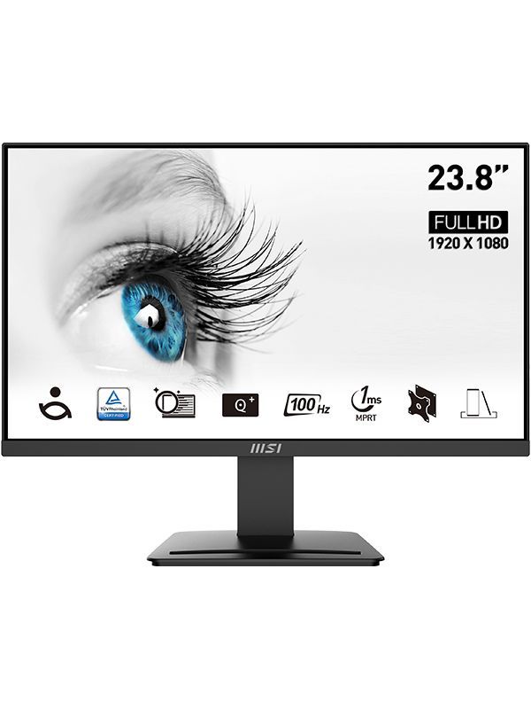 MSI Pro MP2412 Monitor 24" (23.8") 1920 x 1080 Pixel Full HD LCD Nero - Disponibile in 2-4 giorni lavorativi