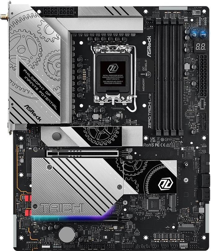 ASRock 90-MXBPQ0-A0UAYZ Mainboard - DDR5 (90-MXBPQ0-A0UAYZ) - Disponibile in 6-7 giorni lavorativi