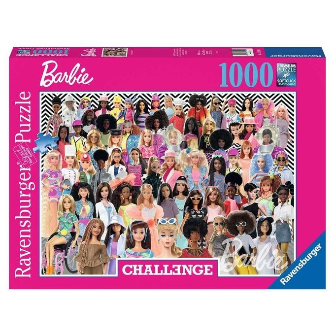 Ravensburger Puzzle Barbie Challenge 1000 Pezzi - Disponibile in 3-4 giorni lavorativi