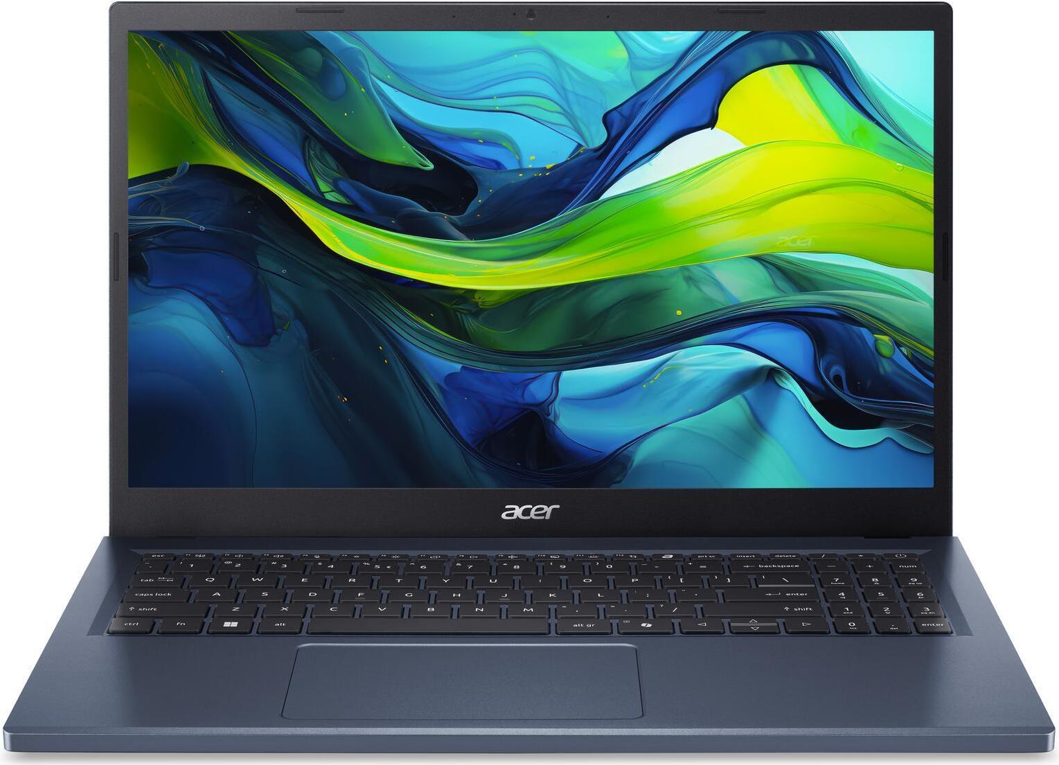 Acer Aspire Go 15 AG15-31P - Intel N-series N100 - Win 11 Home - UHD Graphics - 8 GB RAM - 512 GB SSD NVMe - 39.6 cm (15.6") IPS 1920 x 1080 (Full HD) - Wi-Fi 6 - Reines Silber - kbd: Deutsch (NX.KV9EG.003) - Disponibile in 6-7 giorni lavorativi