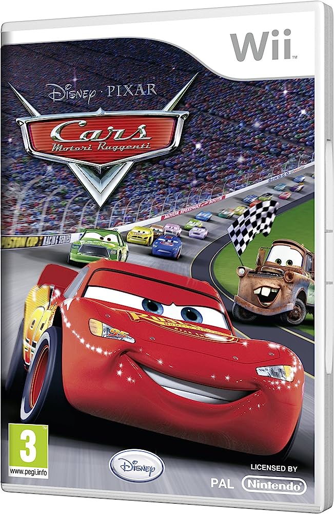 WII Disney Pixar Cars Motori ruggenti - Usato Garantito Disponibilità immediata Disney