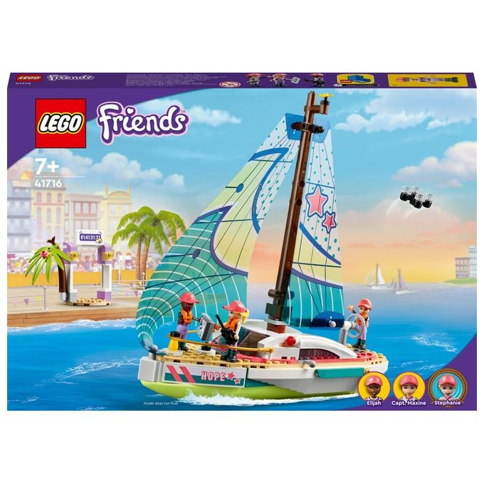 LEGO Friends L'Avventura in Barca a Vela di Stephanie - Disponibile in 3-4 giorni lavorativi