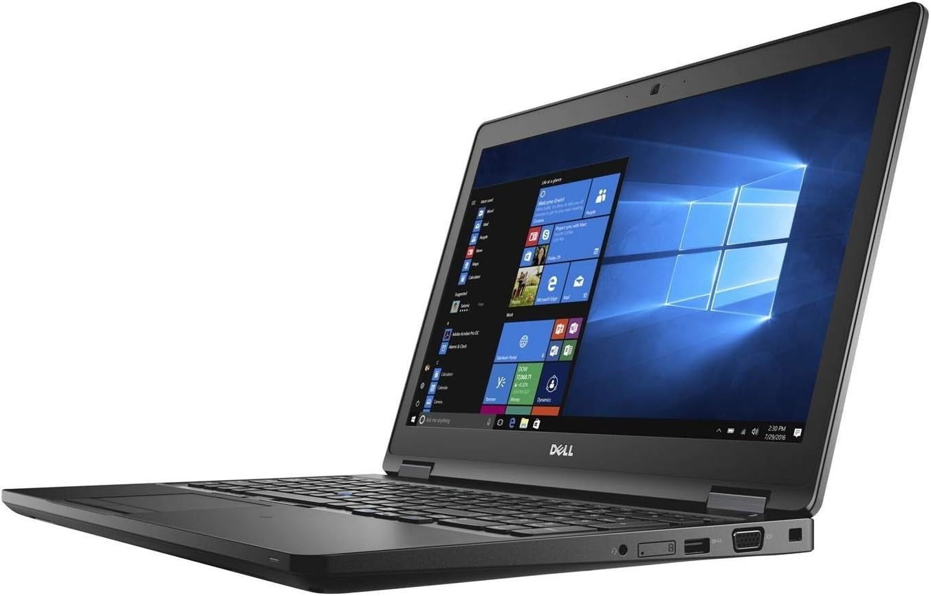 Notebook ricondizionato - Grado A - Dell Latitude 5580 Notebook 15.6" Full HD Intel i5-7440HQ Ram 16Gb SSD 500Gb GeForce 940MX Freedos (Ricondizionato Grado A) - Disponibile in 2-4 giorni lavorativi
