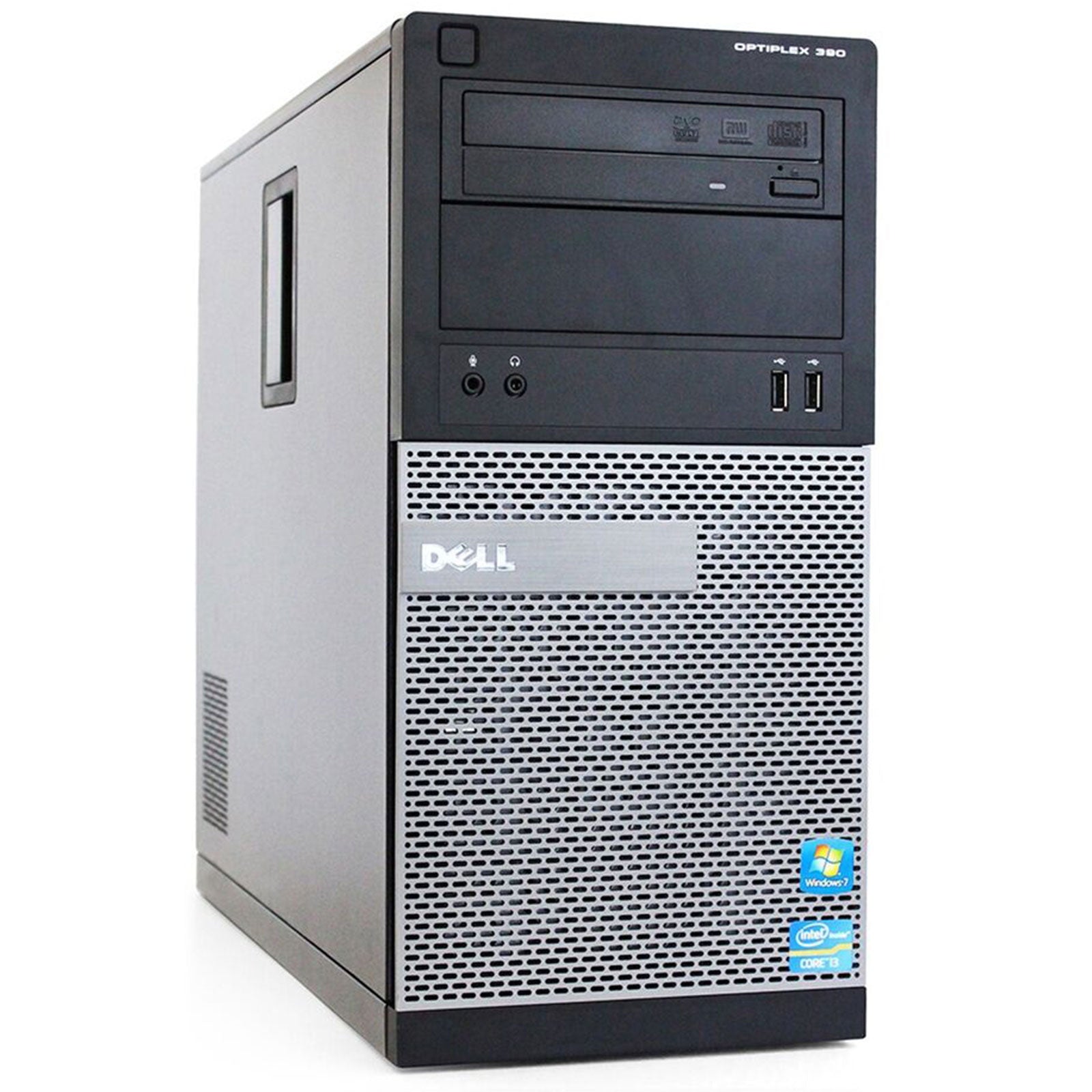PC Desktop Ricondizionato - Grado A - Dell Optiplex 390 Tower PC Computer Intel i7-2600 Ram 16GB SSD 240GB HDD 500GB DVD-ROM Freedos (Ricondizionato) - Disponibile in 2-4 giorni lavorativi