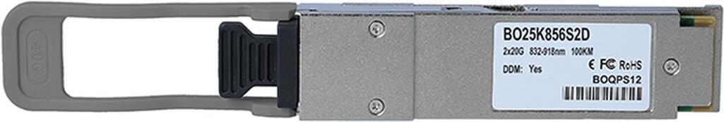 Kompatibler Check Point CPAC-TR-40SR-QSFP-BiDi BlueOptics BO25K856S2D QSFP Transceiver, LC-Duplex, 40GBASE-SR2-BIDI, Multimode Fiber, 832-918nm, 100M, 0C/+70C (CPAC-TR-40SR-QSFP-BiDi-BO) - Disponibile in 6-7 giorni lavorativi