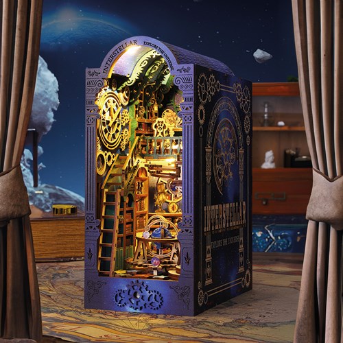 Book Nook Ludistri – Explore the Universe (18 × 15.7 × 27.5 cm) with motion and music - Disponibile in 2/3 giorni lavorativi
