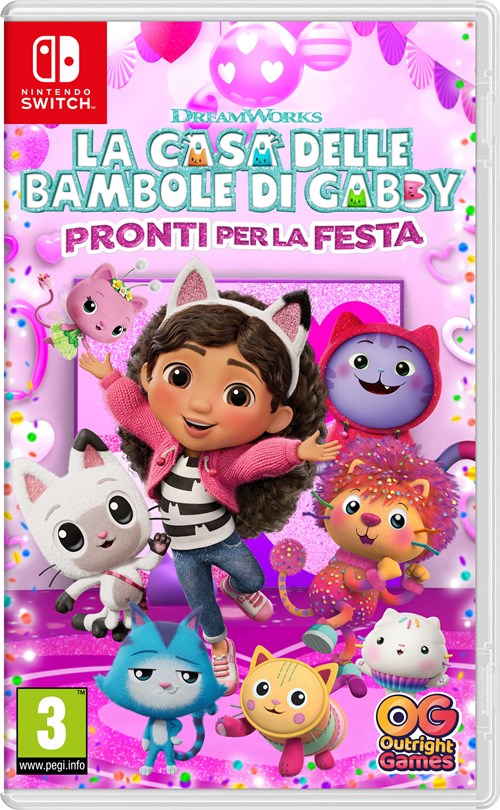 Switch DreamWorks Gabby's Dollhouse: Ready to Party - Disponibile in 2/3 giorni lavorativi