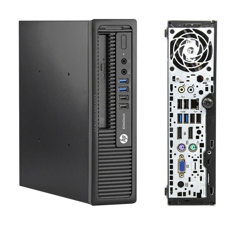 PC Desktop Ricondizionato - Grado A - HP EliteDesk 800 G1 USDT PC Computer Intel i7-4770S Ram 16GB SSD 240GB DVD-ROM (Ricondizionato Grado A) - Disponibile in 2-4 giorni lavorativi GameSIDE&Tech