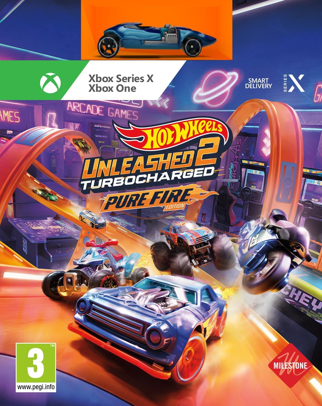 Xbox Series / XBox One Hot Wheels Unleashed 2 – Turbocharged Pure Fire Edition - Disponibilità immediata