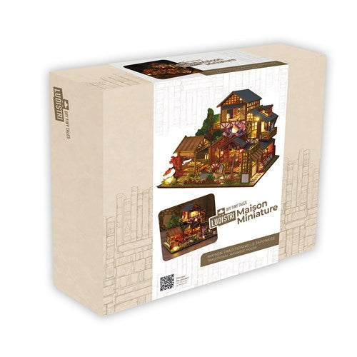 DIY Miniature Ludistri - Traditional Japanese House (34 x 26 x 25 cm) - Disponibile in 2/3 giorni lavorativi
