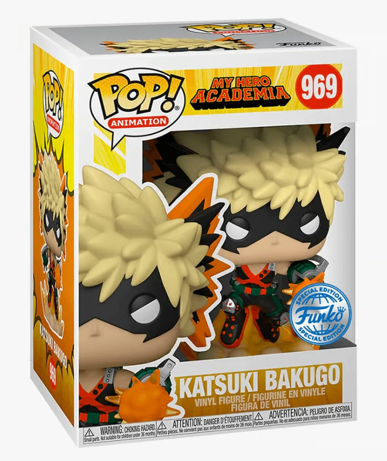 Funko Pop! My Hero Academia - 969 Bakugo w/Explosion (Exclusive) 9 cm Disponibilità immediata FUNKO