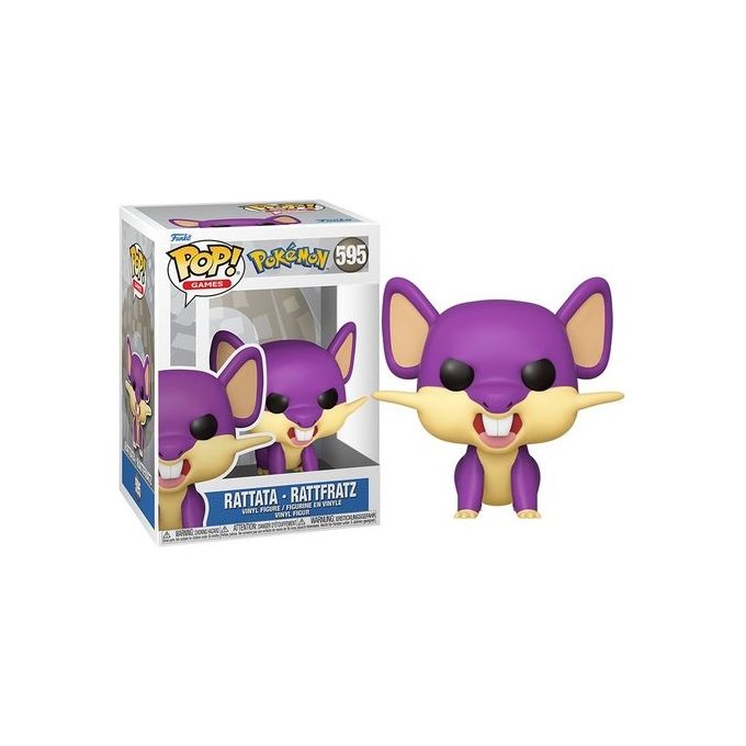 Funko Pop! Games Pokemon Rattata 595 - Disponibile in 3-4 giorni lavorativi