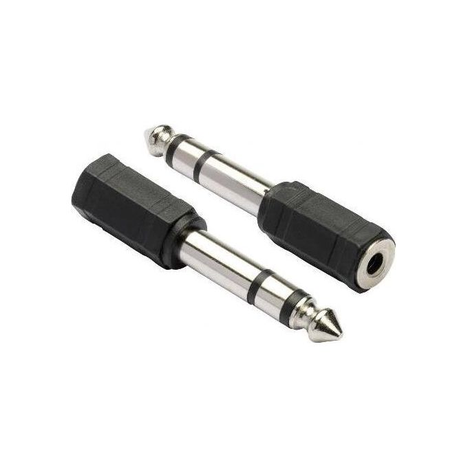 Ednet adattatore audio stereo connettori 6,3mm maschio a 3,5mm femmina - Disponibile in 3-4 giorni lavorativi