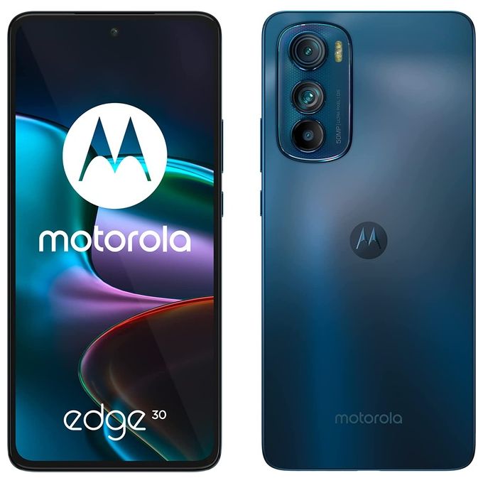 Smartphone nuovo Motorola Edge 30 5G 8Gb 128Gb 6.5'' Amoled 144Hz Dual Sim Meteor Grey Tim - Disponibile in 3-4 giorni lavorativi