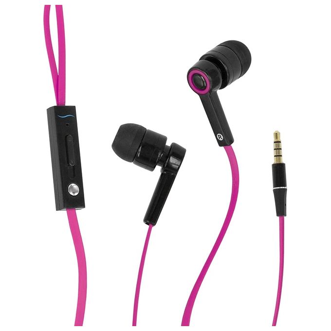 Hi-Earphones Auricolare con Design Minimal Pink - Disponibile in 3-4 giorni lavorativi