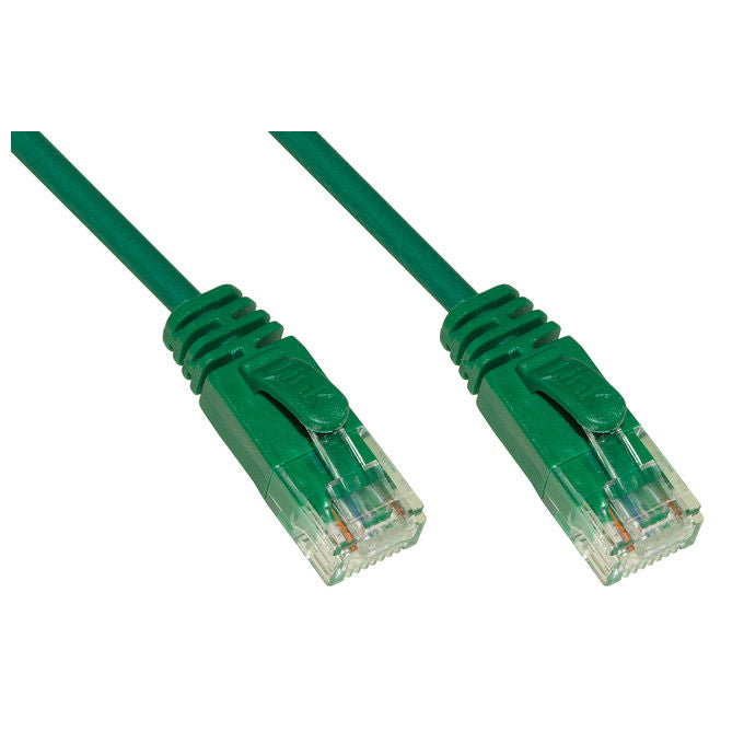 LINK cavo rete categoria 6 non schermato utp colore verde halogenfree mt 5 slim - Disponibile in 3-4 giorni lavorativi