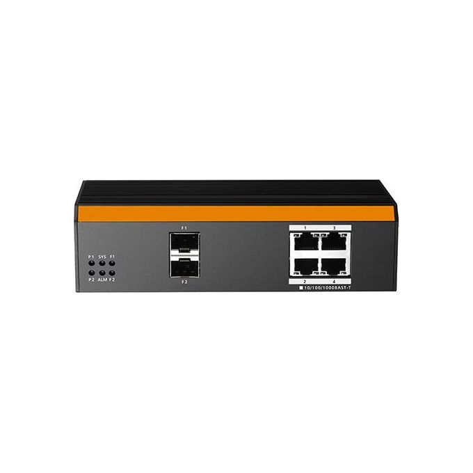 Link Switch Industriale Managed con 4 Porte Gigabit Poe con 2 Porte Sfp - Disponibile in 3-4 giorni lavorativi