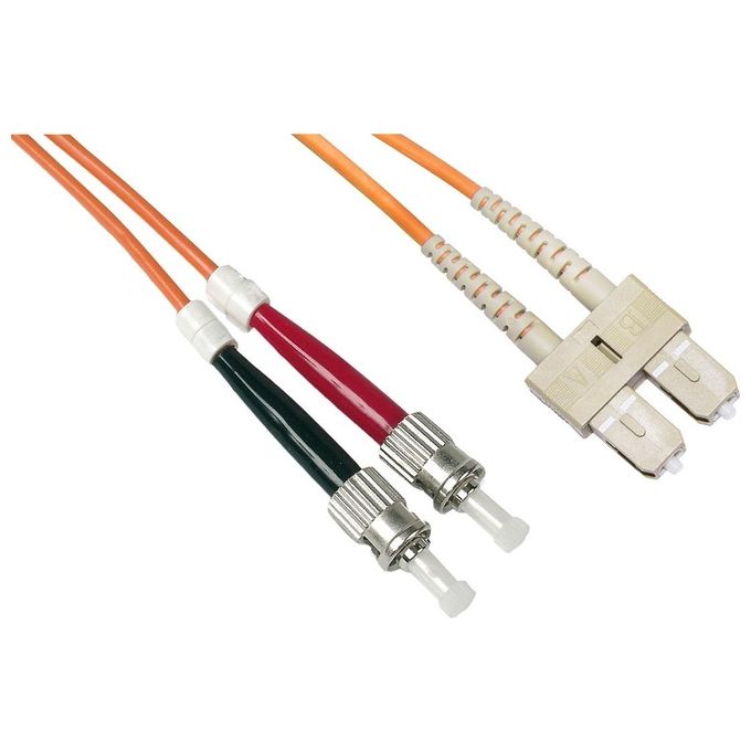 Link cavo fibra ottica sc a st multimode duplex om2 50-125 mt.5 - Disponibile in 3-4 giorni lavorativi