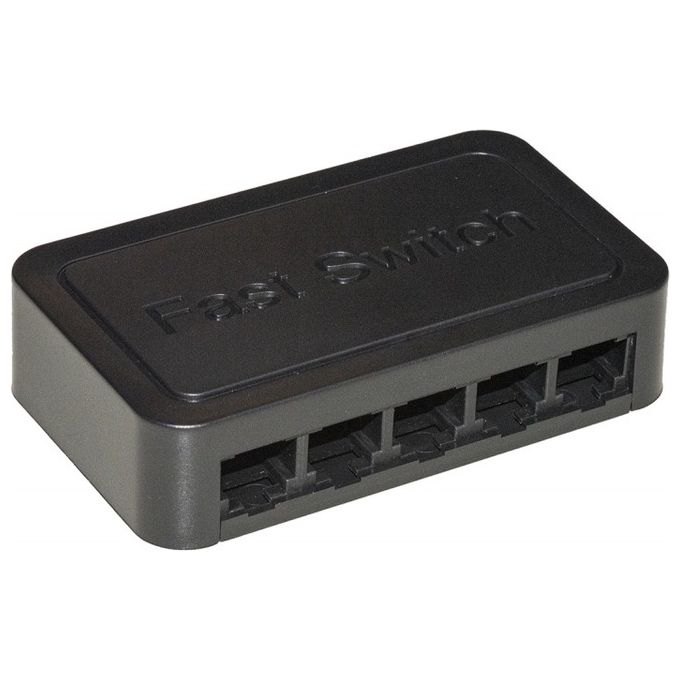 Link LKSW5100 Switch di Rete con 5 Porte 10-100 Fast Ethernet - Disponibile in 3-4 giorni lavorativi